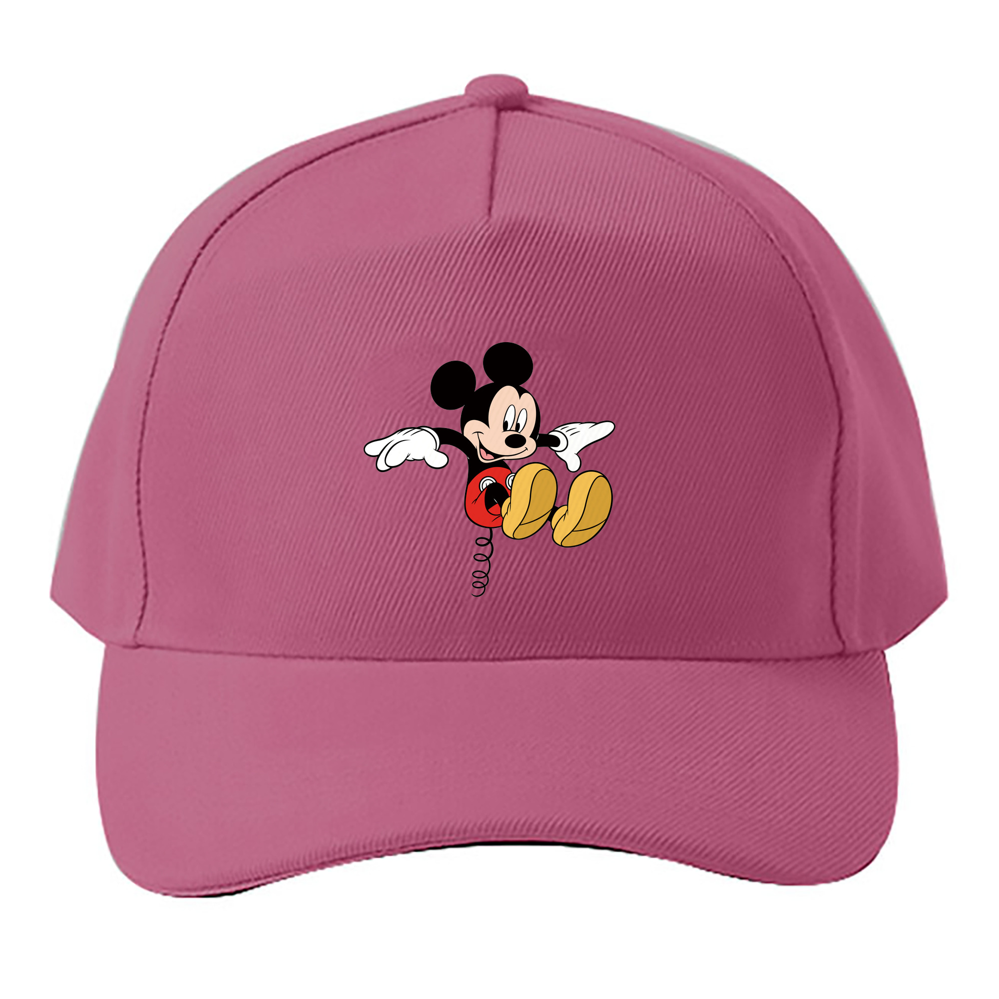 （画像用） ミッキーマウス Mickey Mouse ベースボールキャップ 綿100％ 男女兼用 帽子 スポーツ